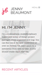 Mobile Screenshot of jennybeaumont.com